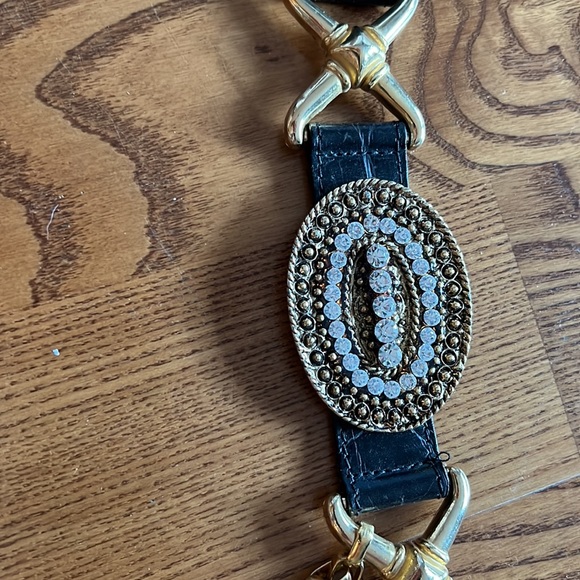 Women’s gold and jewelled belt - Picture 6 of 7